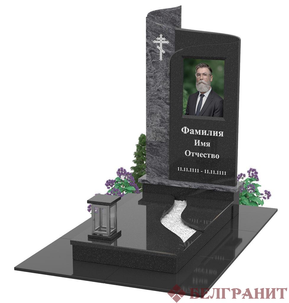 Комбинированный памятник К-104