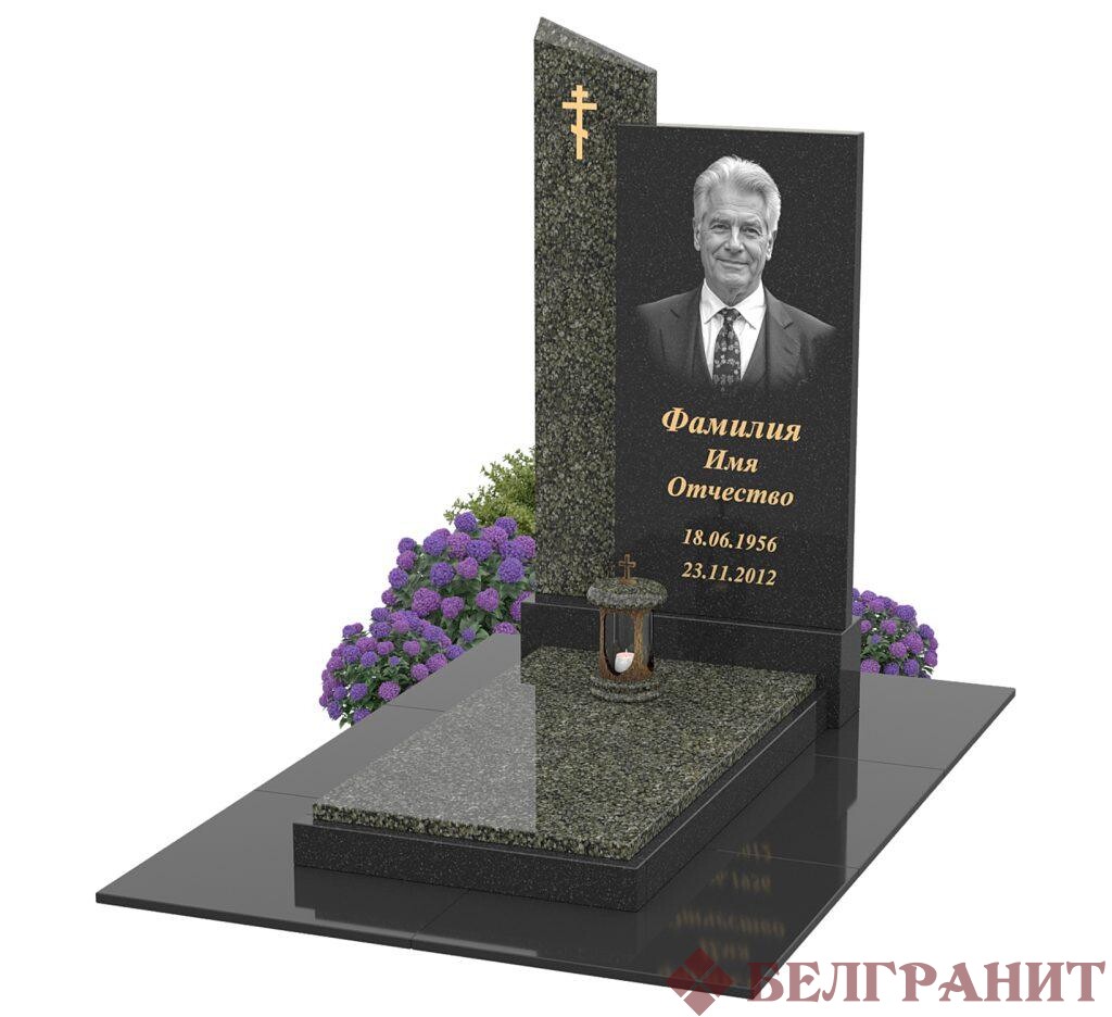 Комбинированный памятник К-18