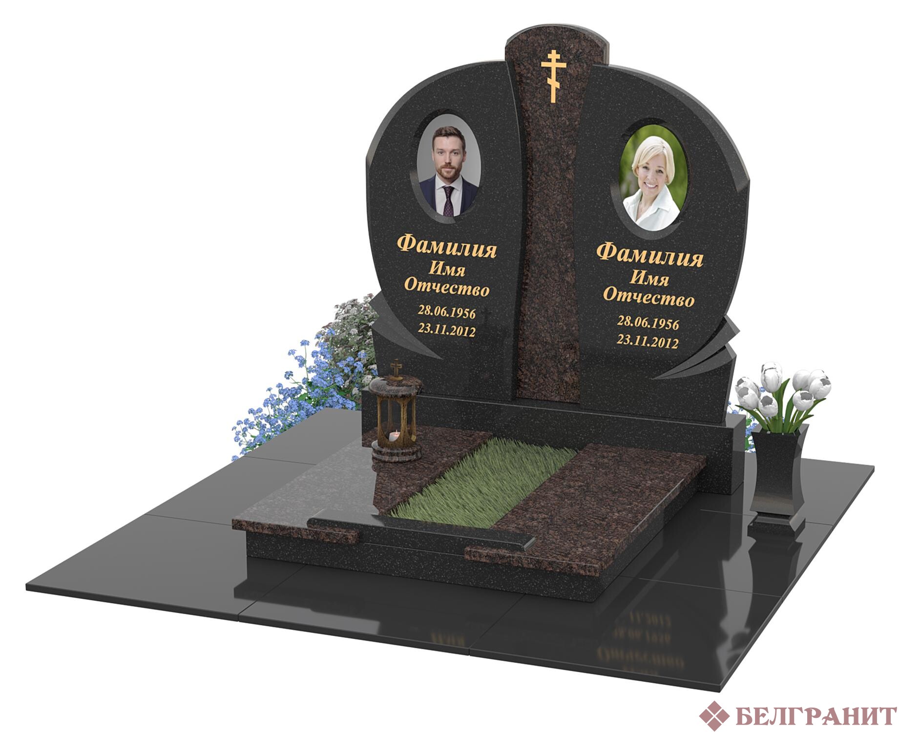 Комбинированный памятник К-26