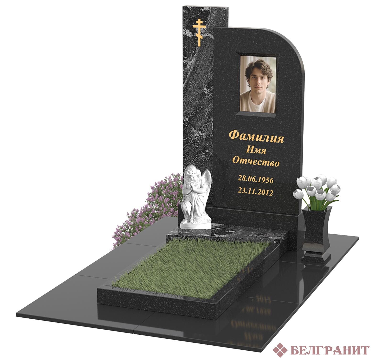 Комбинированный памятник К-27