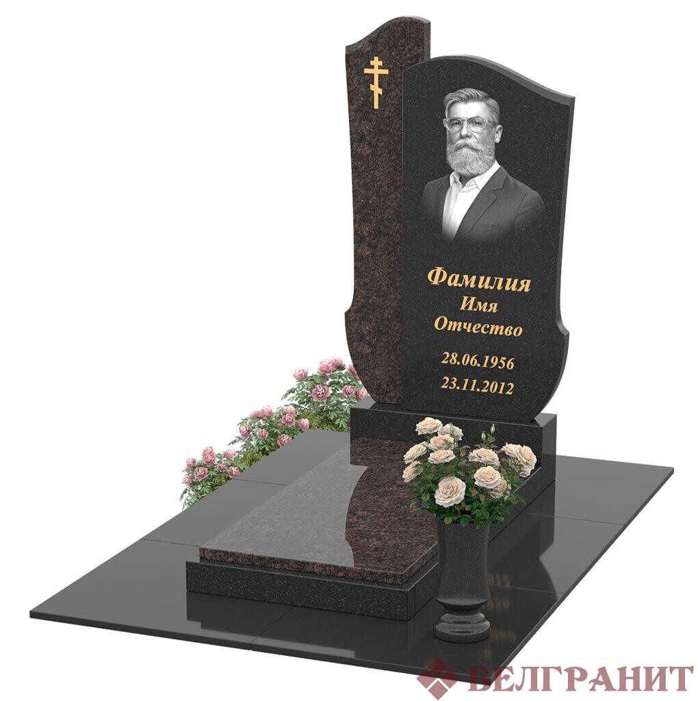 Комбинированный памятник К-55