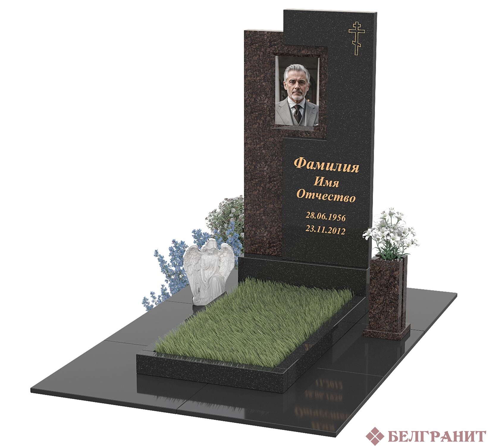 Комбинированный памятник К-8.2