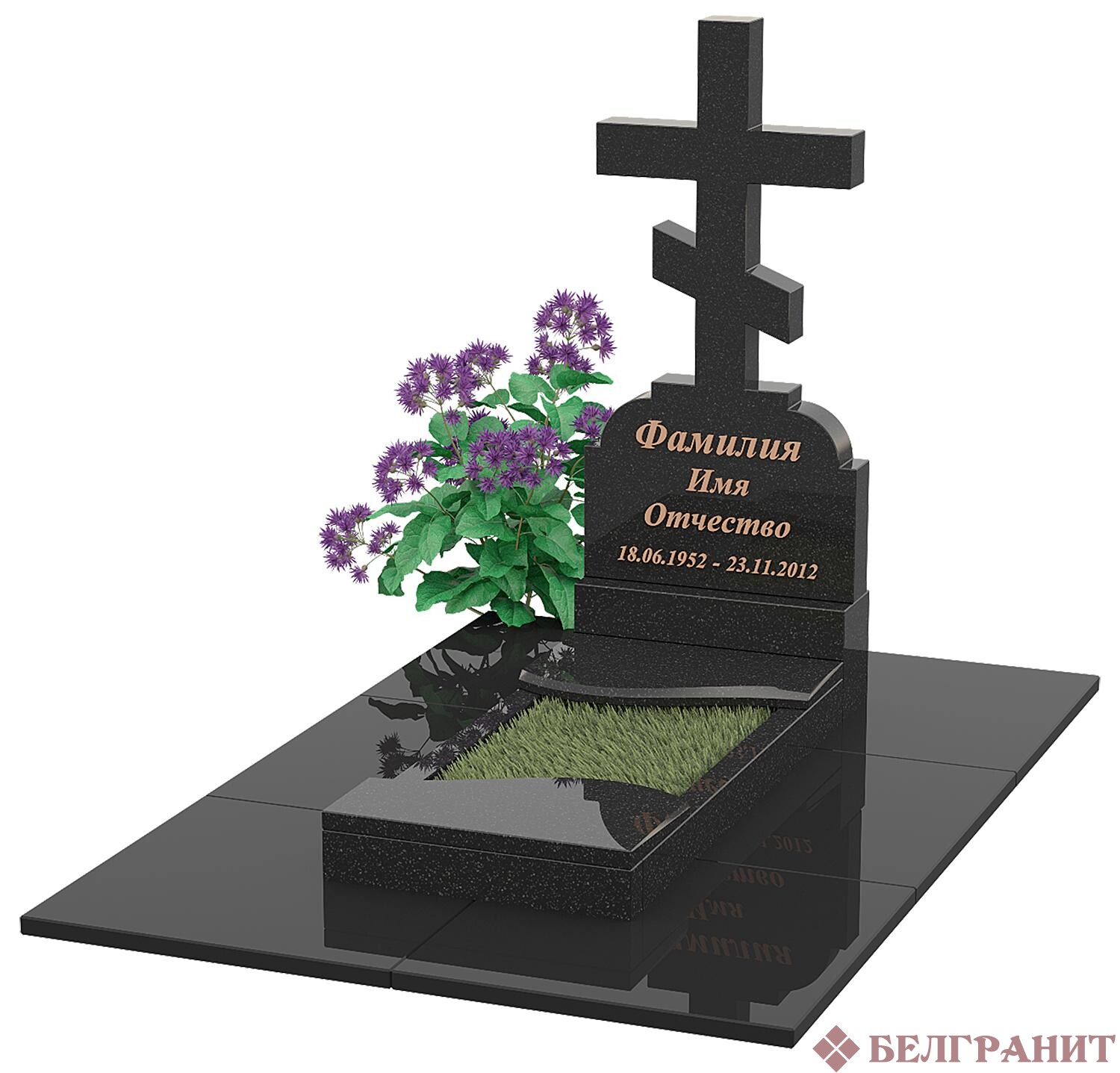 Вертикальный памятник В-68